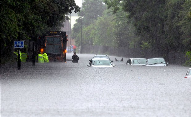 Hail storm and heavy flood across England leads to travel chaos Hail storm and heavy flood across England leads to travel chaos